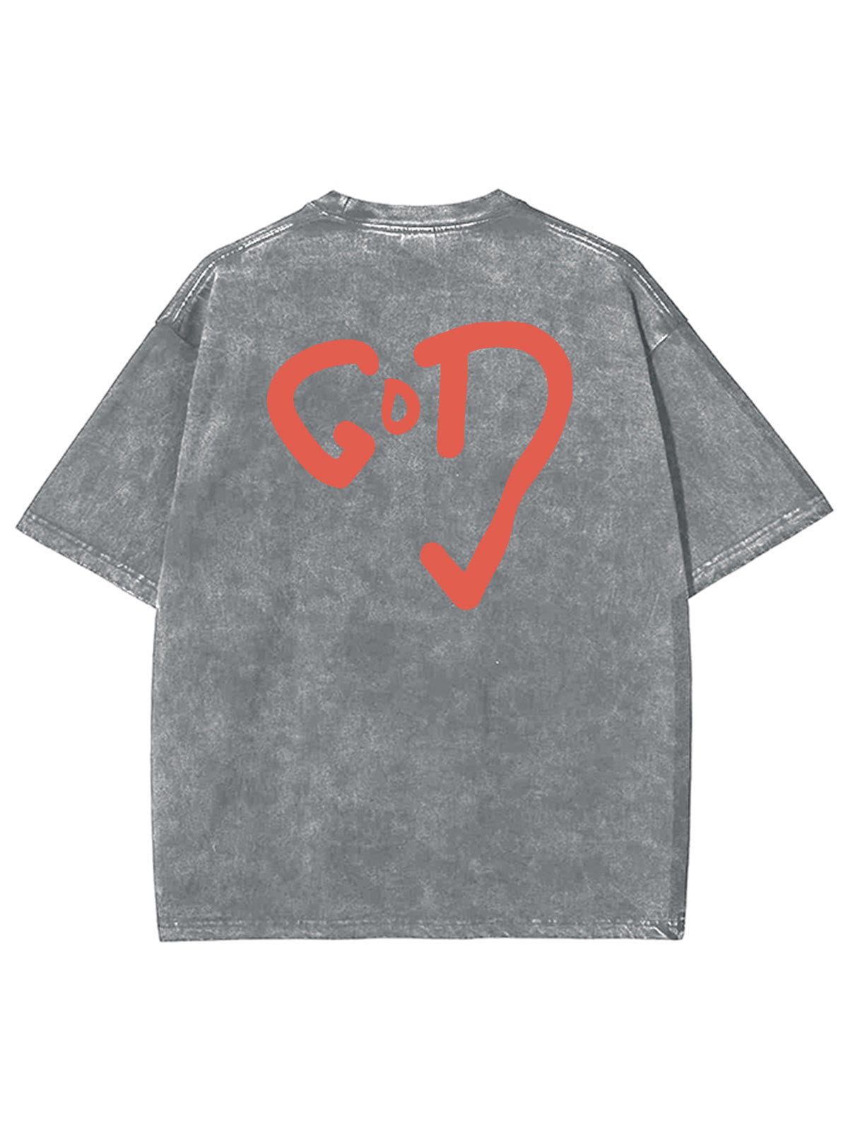 Christiandiscipleshop God Heart Unisex Washed T-shirt