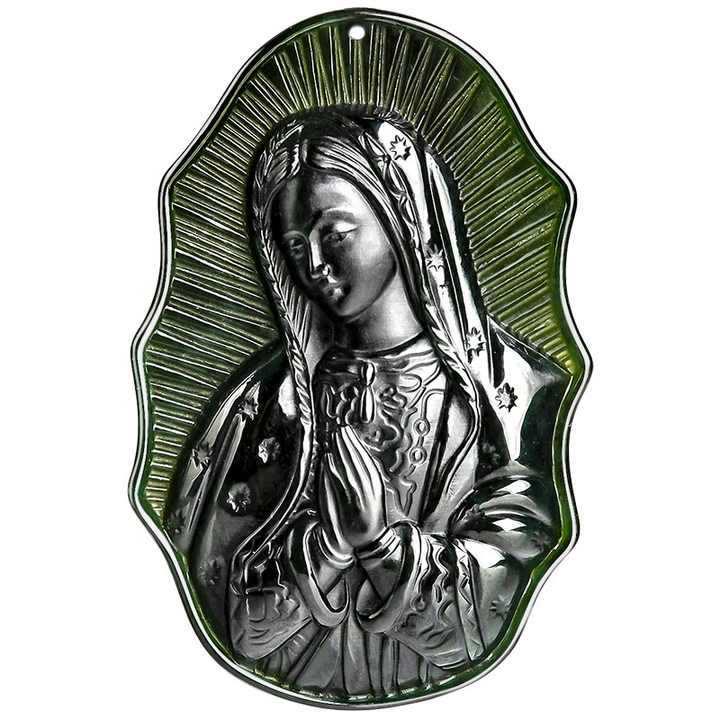 Christiandiscipleshop Our Lady of Guadalupe Hetian Black Jade Necklace - An Emblem of Sacred Devotion