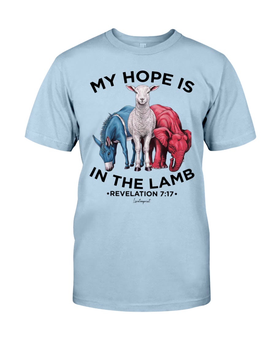 Christiandiscipleshop My Hope Is In The Lamb Classic T-shirt