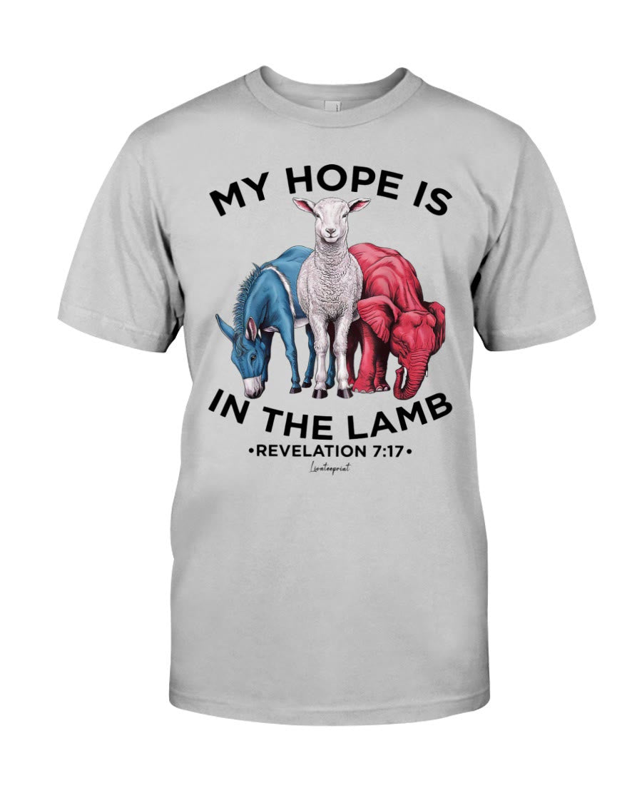 Christiandiscipleshop My Hope Is In The Lamb Classic T-shirt