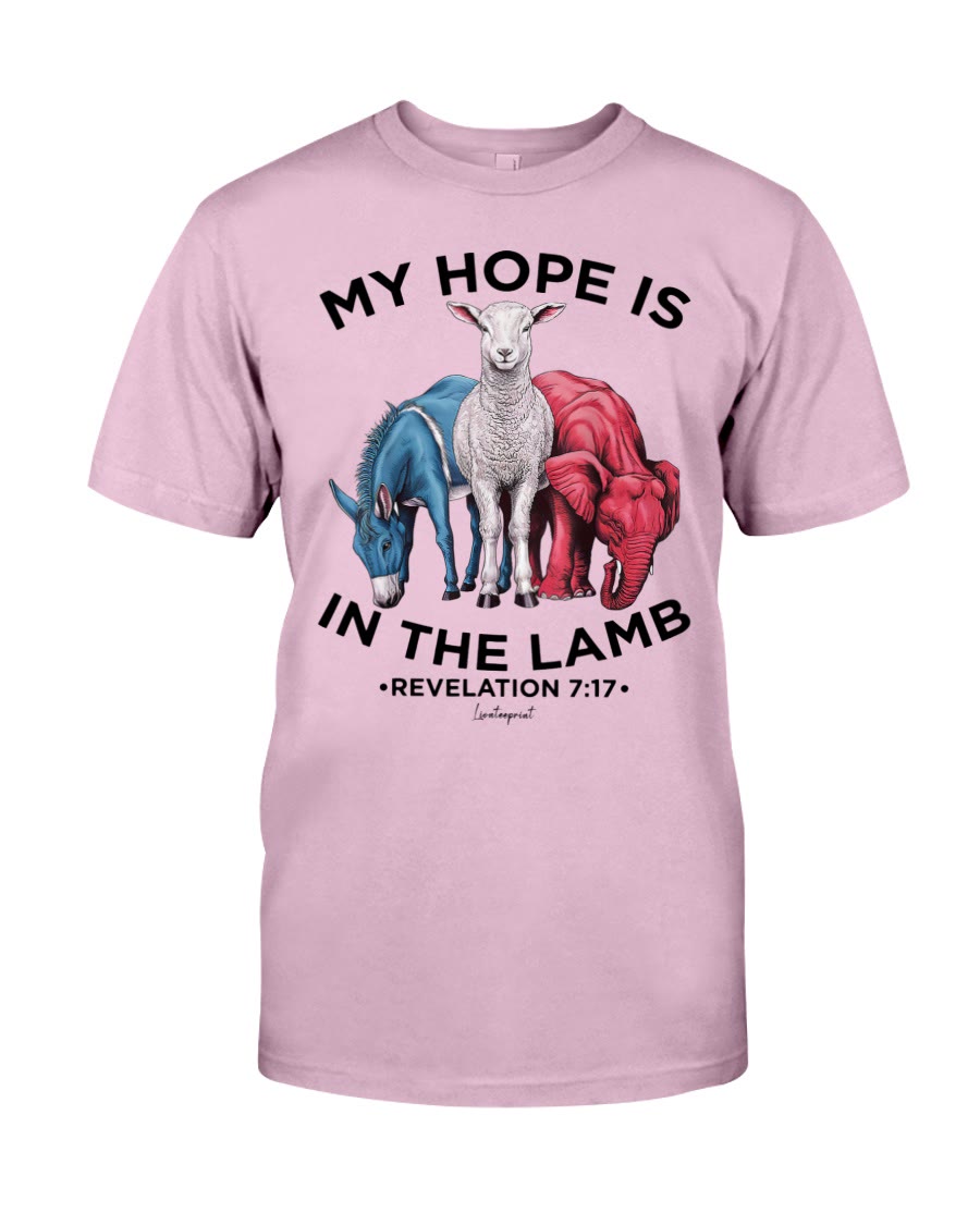 Christiandiscipleshop My Hope Is In The Lamb Classic T-shirt