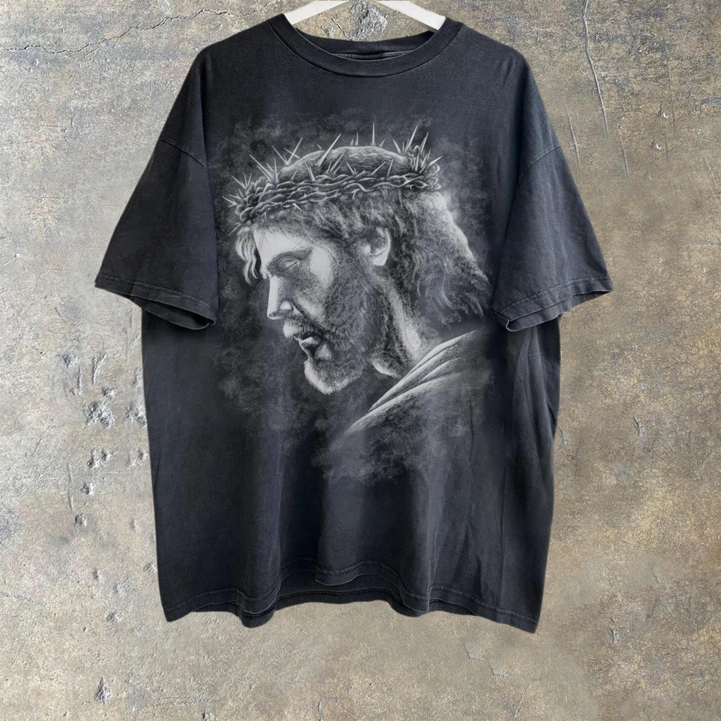 christiandiscipleshop Jesus Vintage 90s Graphic T-shirt