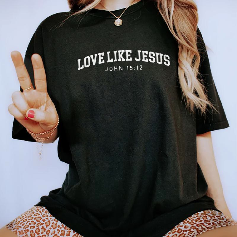 christiandiscipleshop Love like Jesus T-shirt