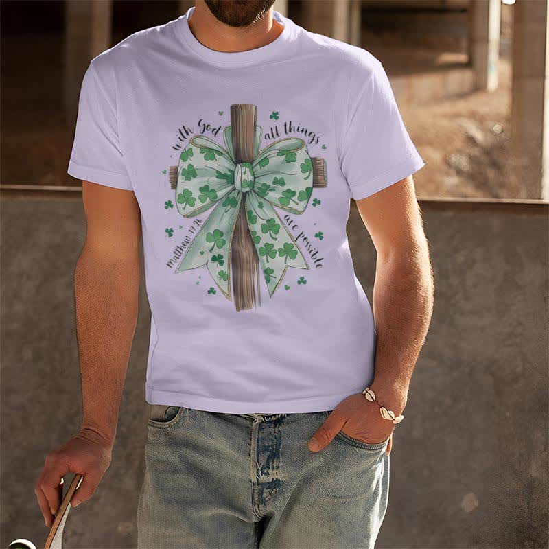 Christiandiscipleshop Faith and Fortune in Harmony Faith-Inspired T-Shirt