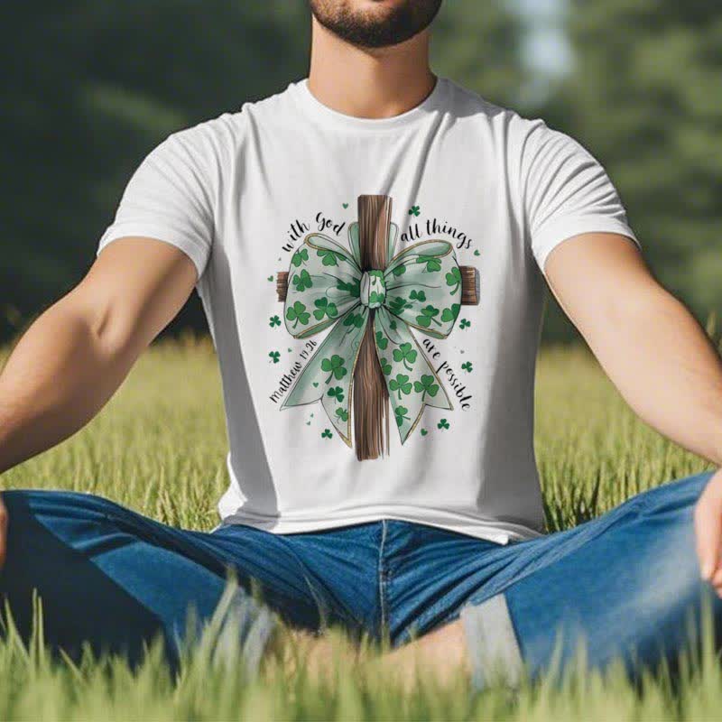 Christiandiscipleshop Faith and Fortune in Harmony Faith-Inspired T-Shirt