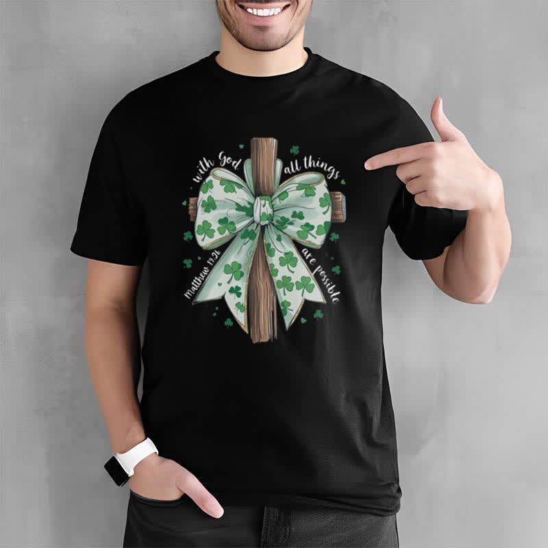 Christiandiscipleshop Faith and Fortune in Harmony Faith-Inspired T-Shirt