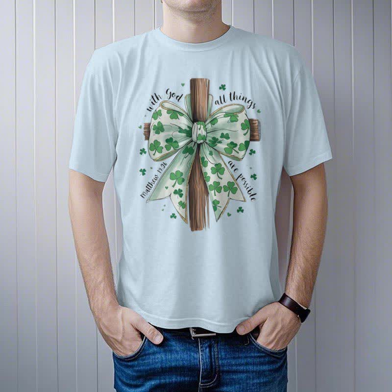 Christiandiscipleshop Faith and Fortune in Harmony Faith-Inspired T-Shirt