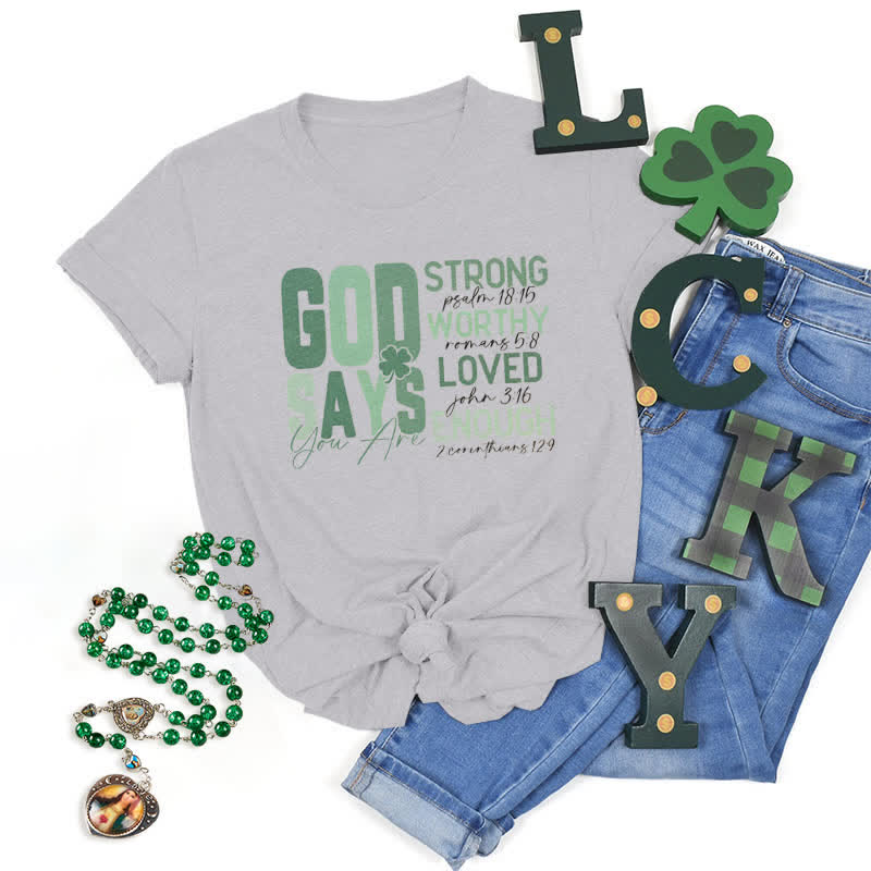 Christiandiscipleshop Empowerment Clover Tee Faith-Inspired T-Shirt