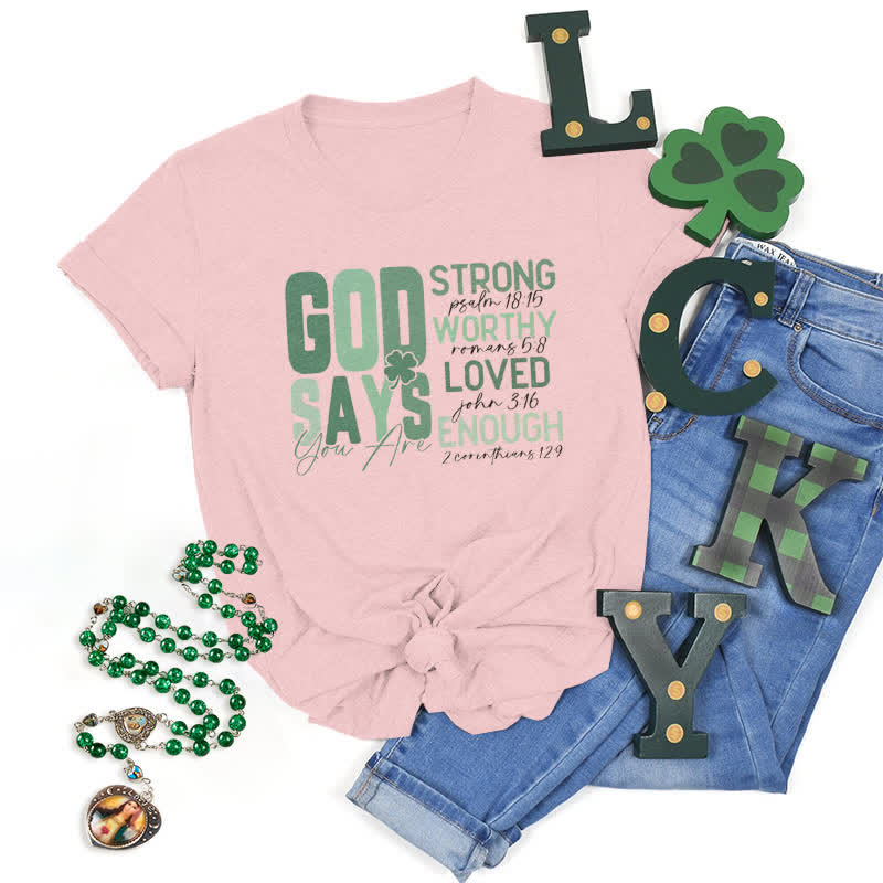 Christiandiscipleshop Empowerment Clover Tee Faith-Inspired T-Shirt