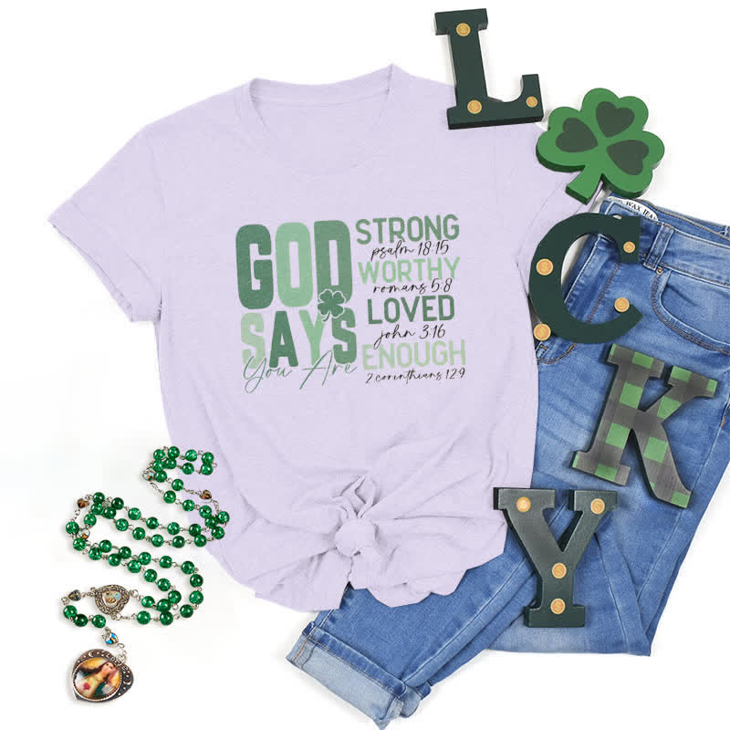 Christiandiscipleshop Empowerment Clover Tee Faith-Inspired T-Shirt