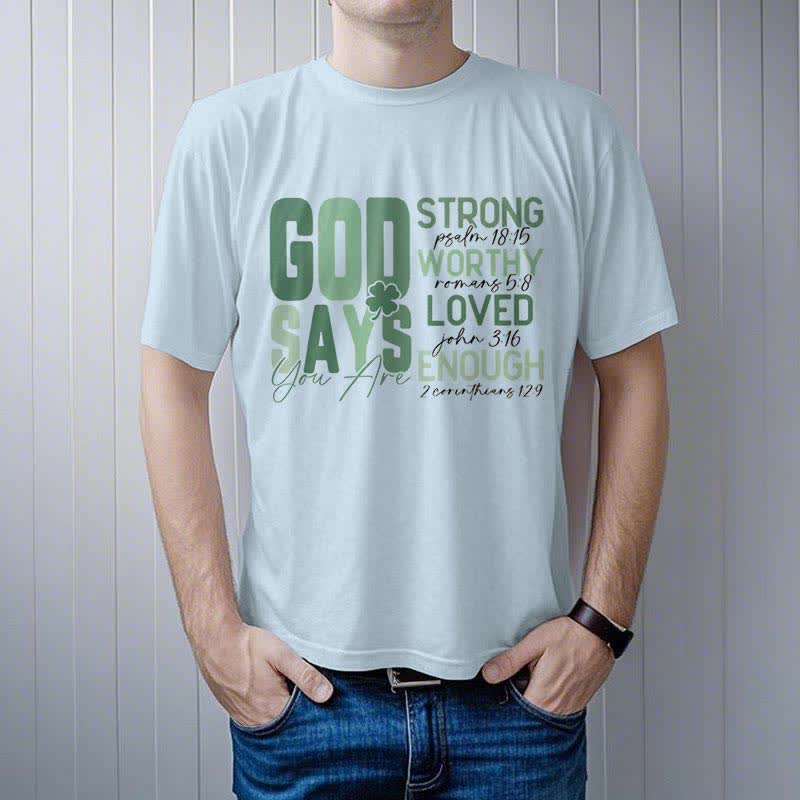 Christiandiscipleshop Empowerment Clover Tee Faith-Inspired T-Shirt