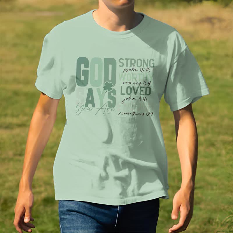 Christiandiscipleshop Empowerment Clover Tee Faith-Inspired T-Shirt