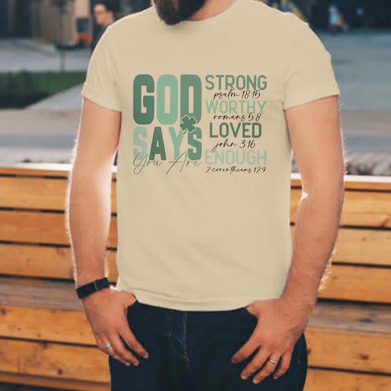 Christiandiscipleshop Empowerment Clover Tee Faith-Inspired T-Shirt