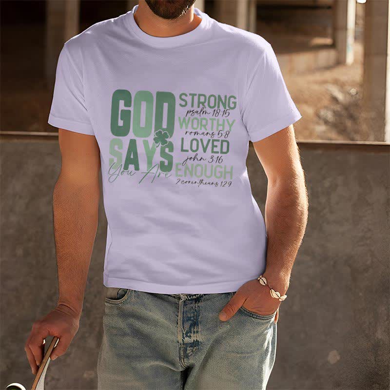 Christiandiscipleshop Empowerment Clover Tee Faith-Inspired T-Shirt