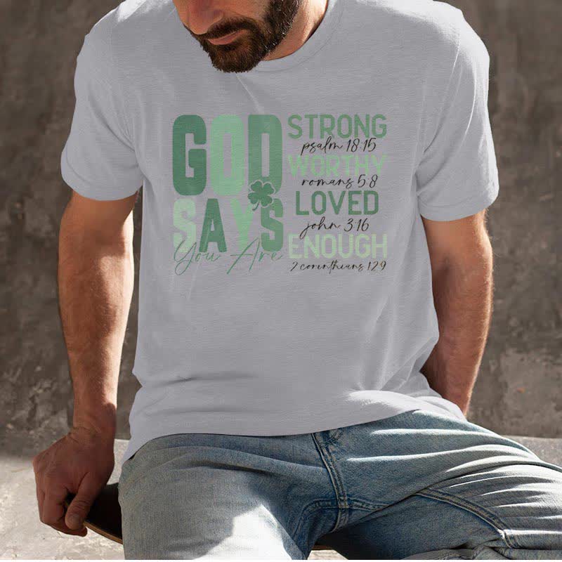 Christiandiscipleshop Empowerment Clover Tee Faith-Inspired T-Shirt
