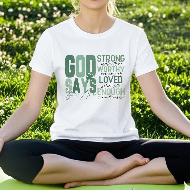 Christiandiscipleshop Empowerment Clover Tee Faith-Inspired T-Shirt