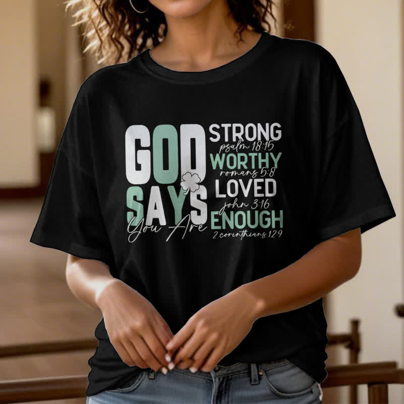 Christiandiscipleshop Empowerment Clover Tee Faith-Inspired T-Shirt