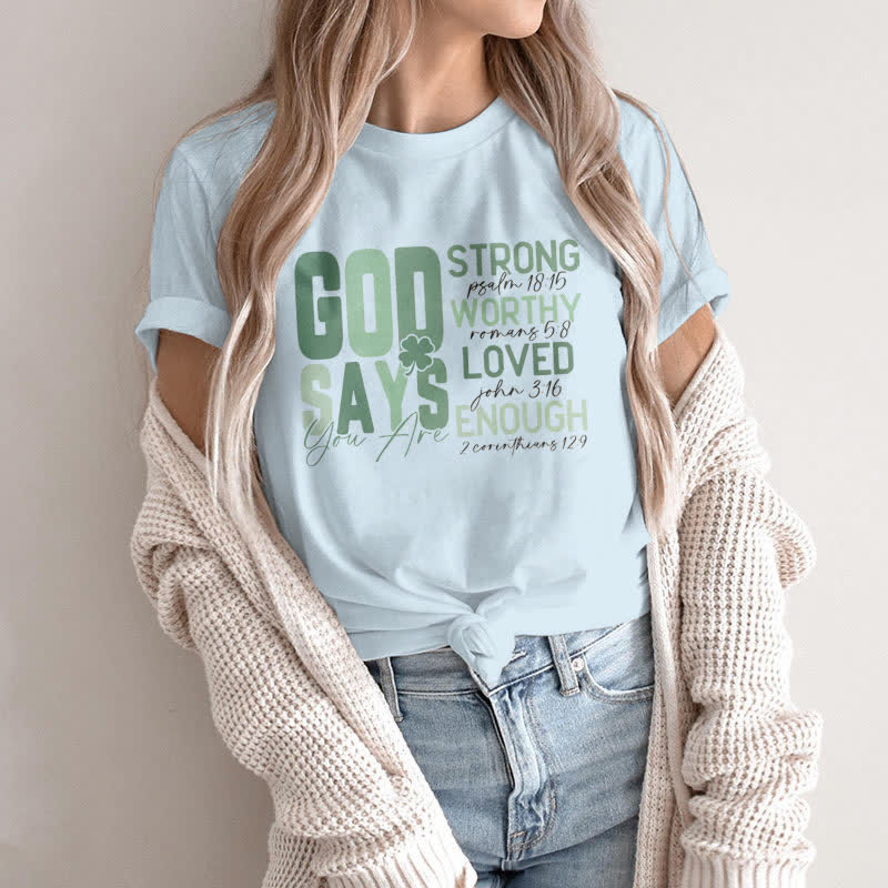 Christiandiscipleshop Empowerment Clover Tee Faith-Inspired T-Shirt