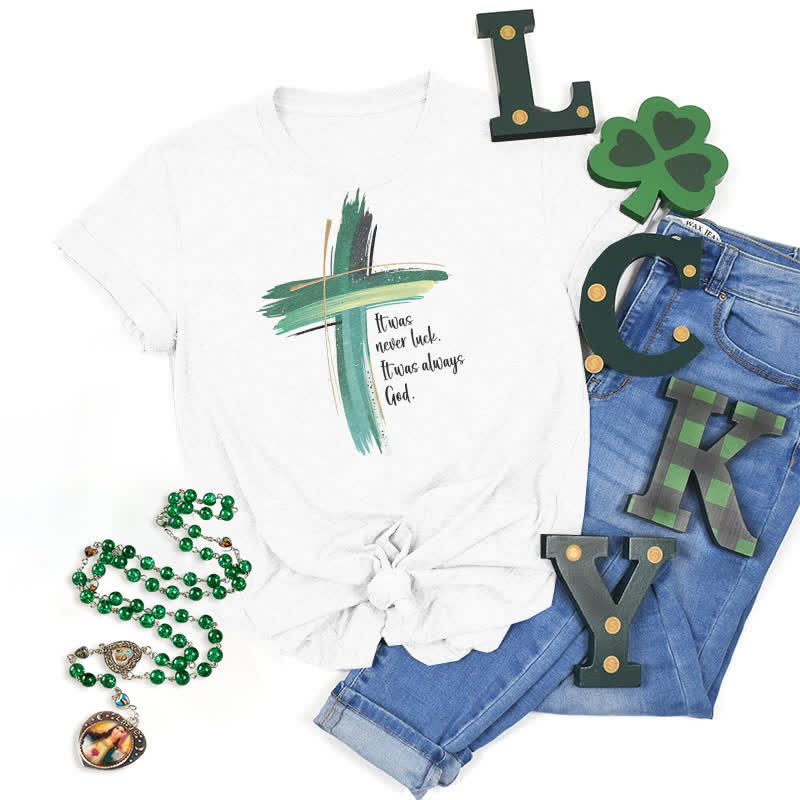Christiandiscipleshop Empowerment Clover Faith-Inspired T-Shirt