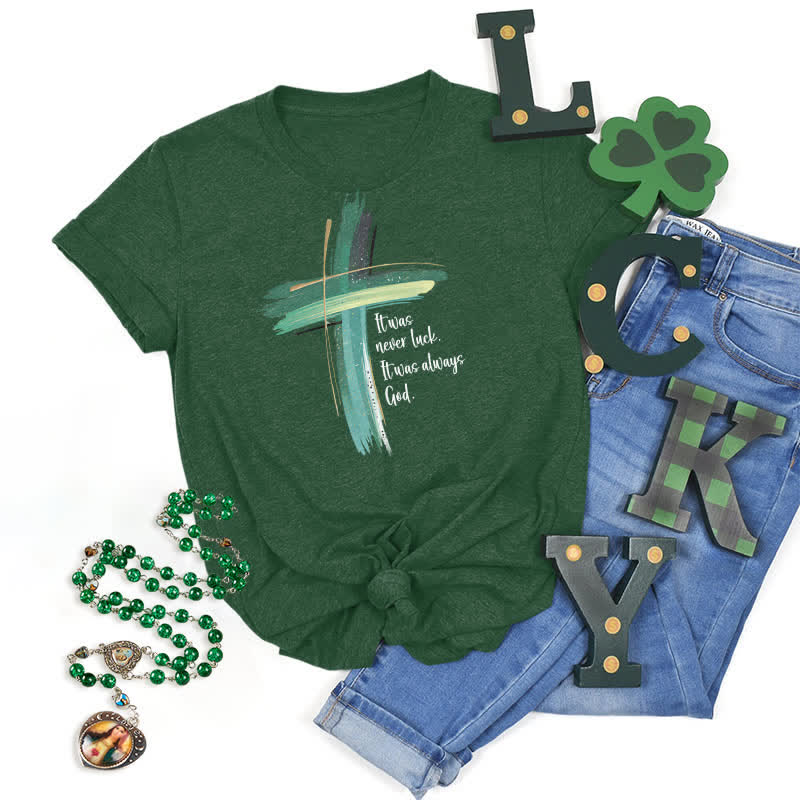 Christiandiscipleshop Empowerment Clover Faith-Inspired T-Shirt