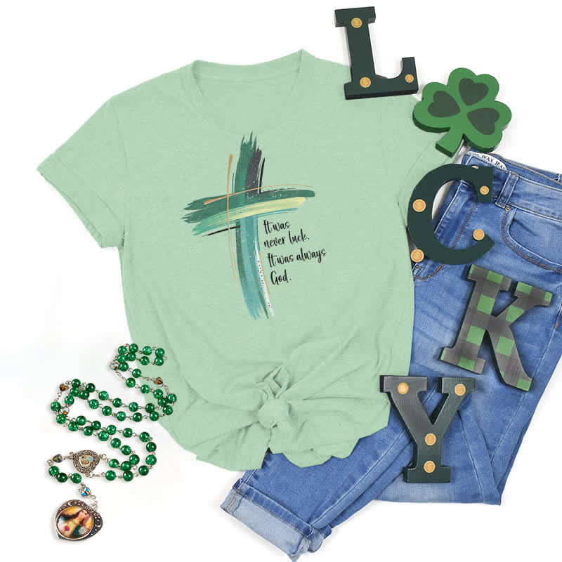 Christiandiscipleshop Empowerment Clover Faith-Inspired T-Shirt