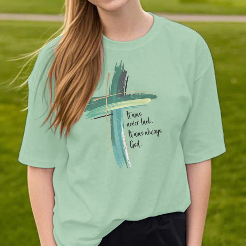 Christiandiscipleshop Empowerment Clover Faith-Inspired T-Shirt