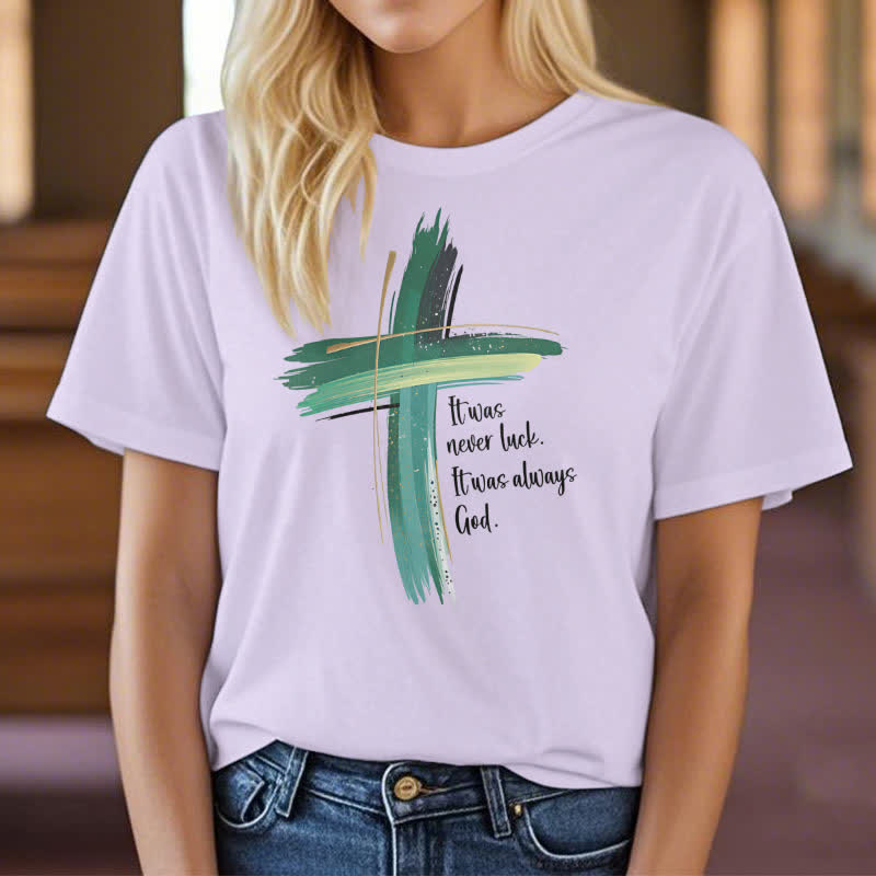 Christiandiscipleshop Empowerment Clover Faith-Inspired T-Shirt