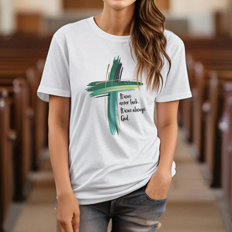 Christiandiscipleshop Empowerment Clover Faith-Inspired T-Shirt