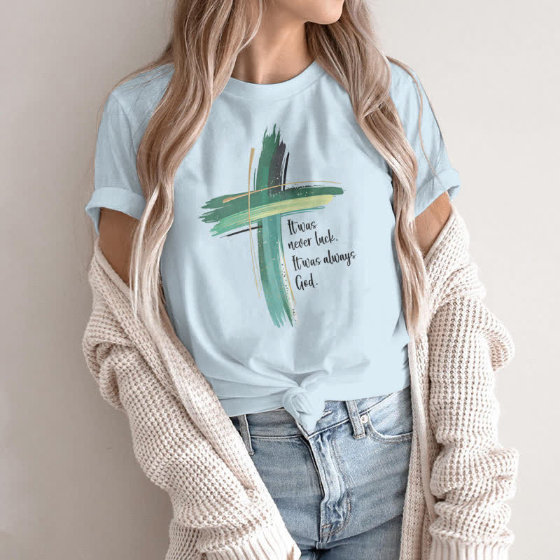 Christiandiscipleshop Empowerment Clover Faith-Inspired T-Shirt