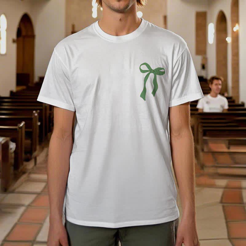 christiandiscipleshop Threads of Faith Symbols of Blessing Faith-Inspired T-Shirt