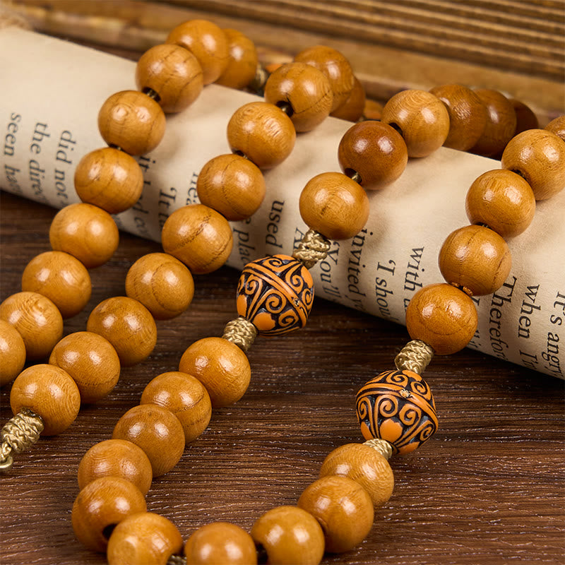 christiandiscipleshop Holy Family & Crucifix of 10mm Olive Wood Bead Handmade Rosary for Holy Prayer