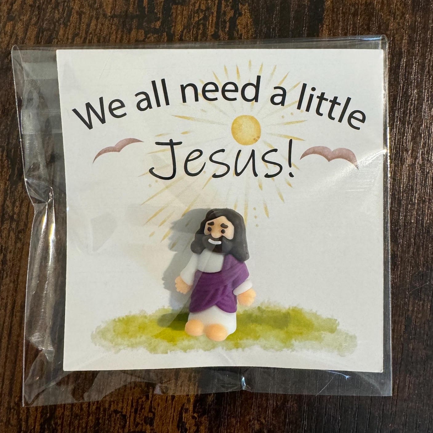 Christianartworkshop 5/10/20/30pcs We All Need A Little Jesus Figurine – A Touch of Divine Presence Mother's Day Gift