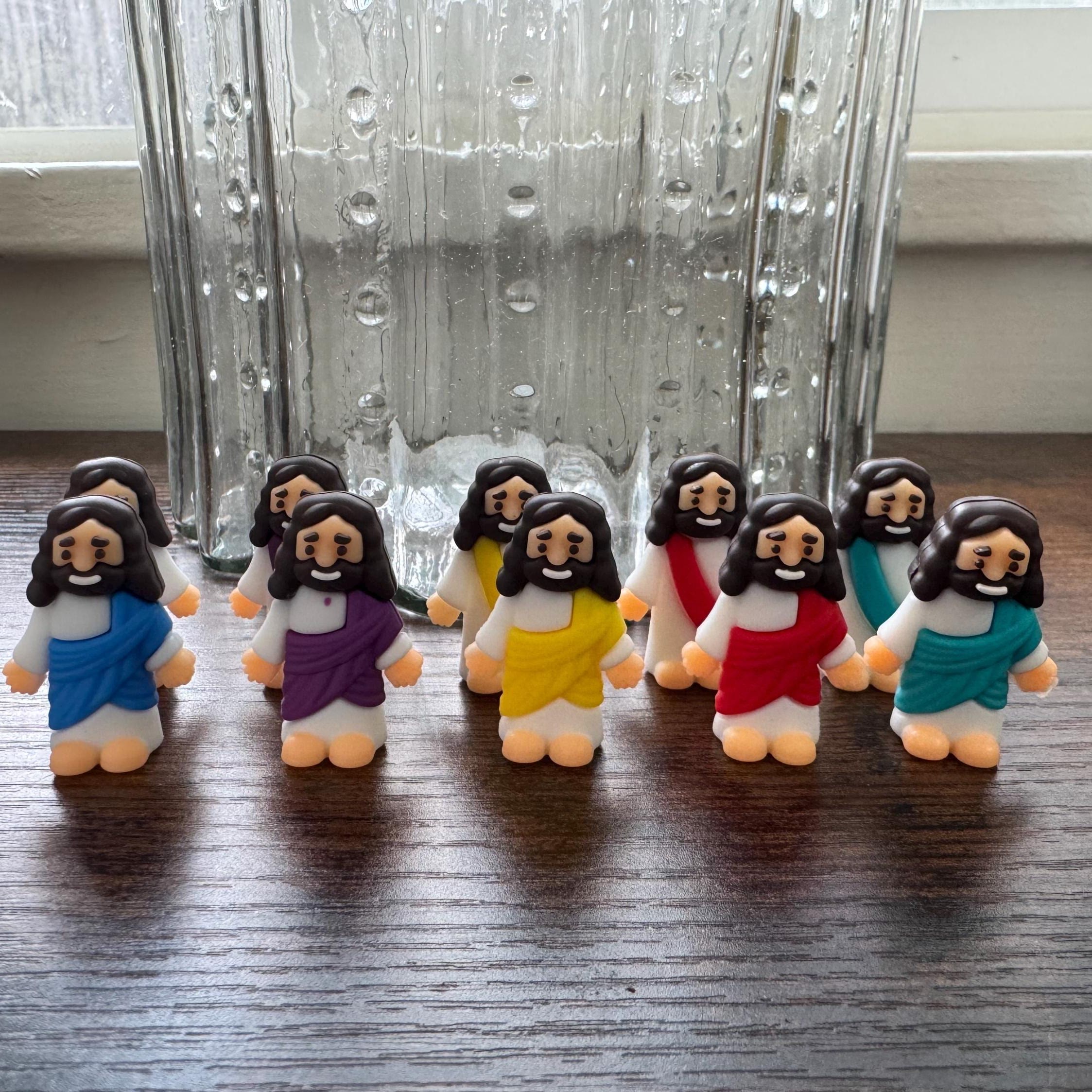 Christianartworkshop 5/10/20/30pcs We All Need A Little Jesus Figurine – A Touch of Divine Presence Mother's Day Gift