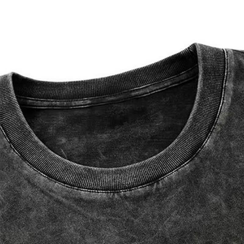 christiandiscipleshop Yeshua "He Saves" Washed T-Shirt