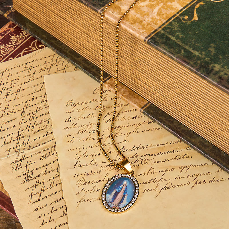Christiandiscipleshop Divine Grace with the Miraculous Medal Necklace - A Testament to Faith