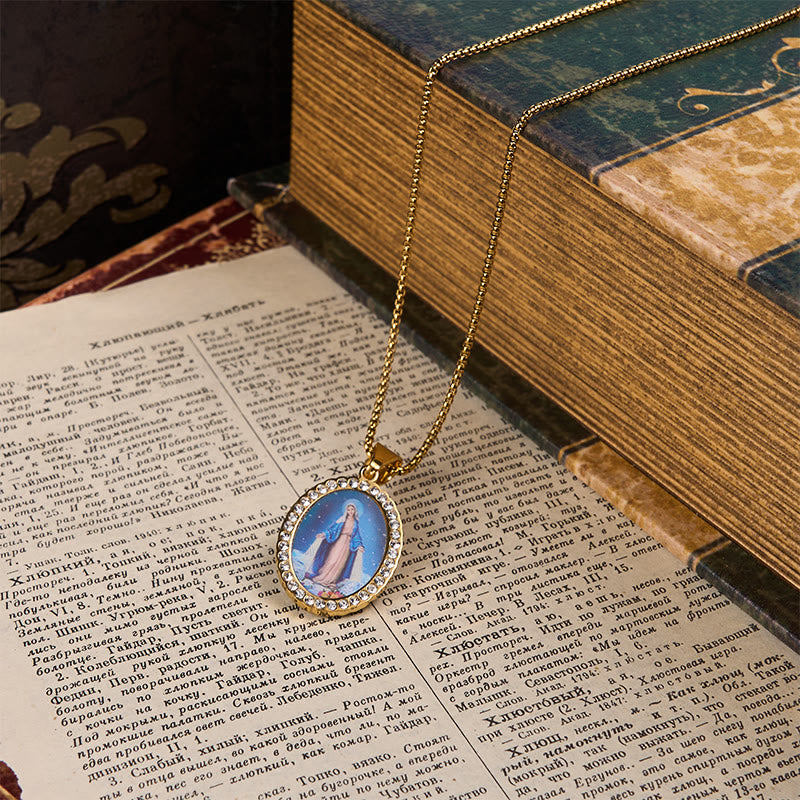 Christiandiscipleshop Divine Grace with the Miraculous Medal Necklace - A Testament to Faith