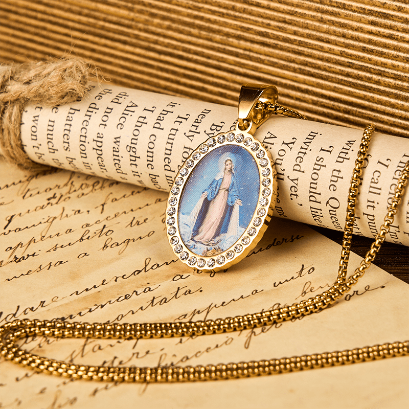 Christiandiscipleshop Divine Grace with the Miraculous Medal Necklace - A Testament to Faith