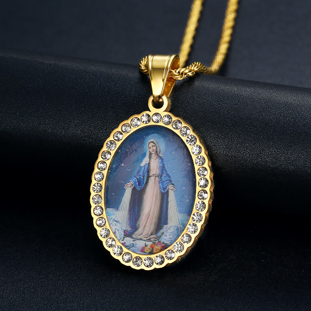 Christiandiscipleshop Divine Grace with the Miraculous Medal Necklace - A Testament to Faith