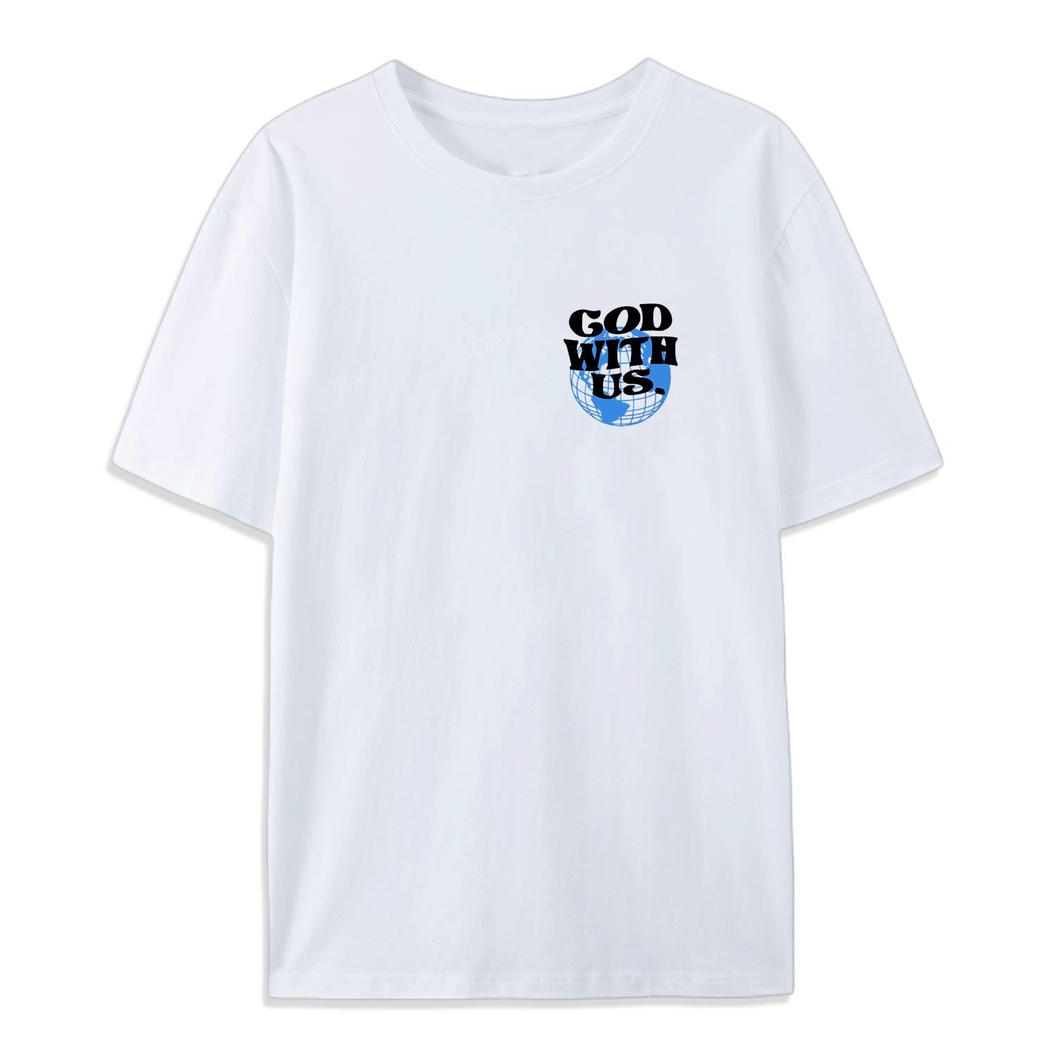 Christiandiscipleshop God With Us Cotton T-Shirt