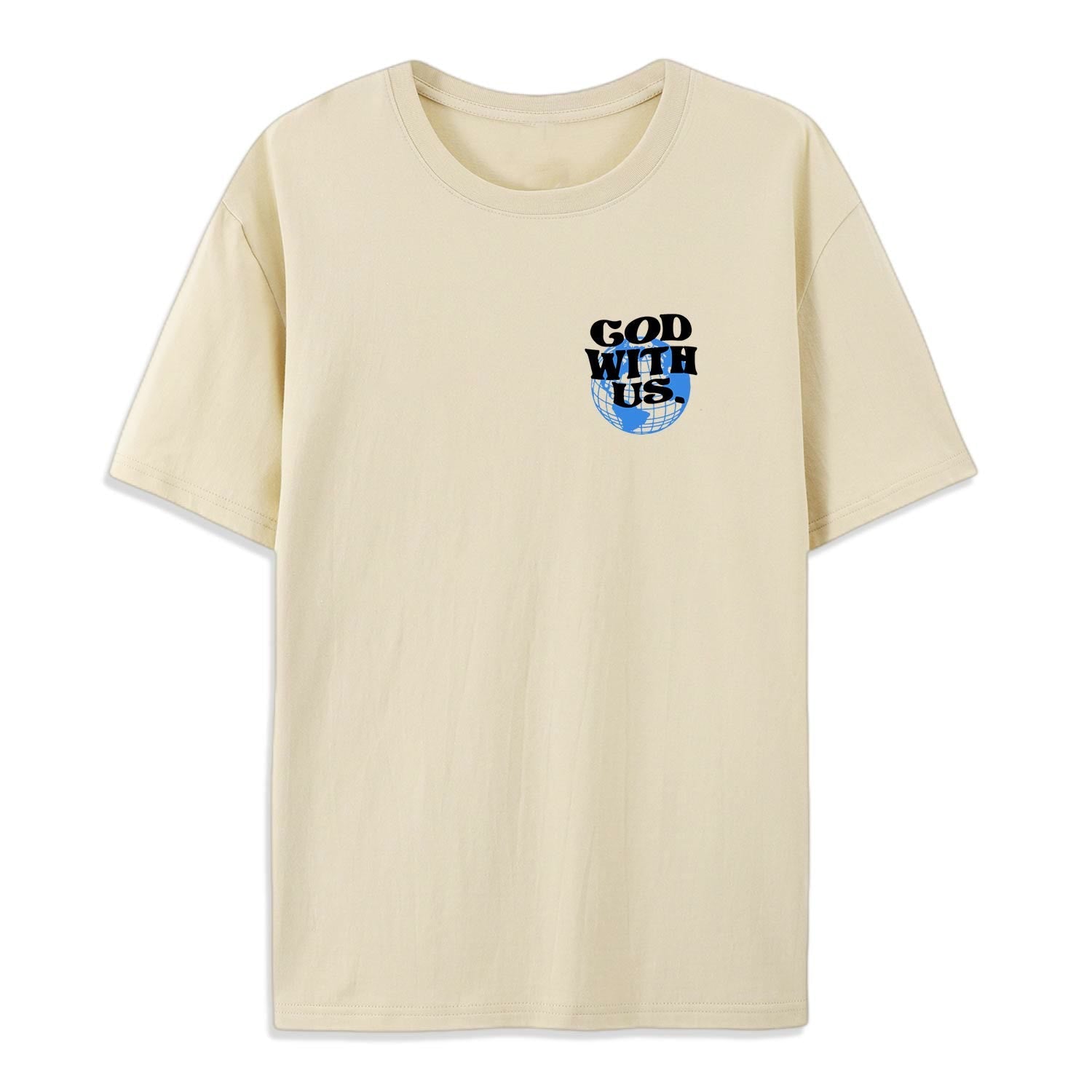 Christiandiscipleshop God With Us Cotton T-Shirt