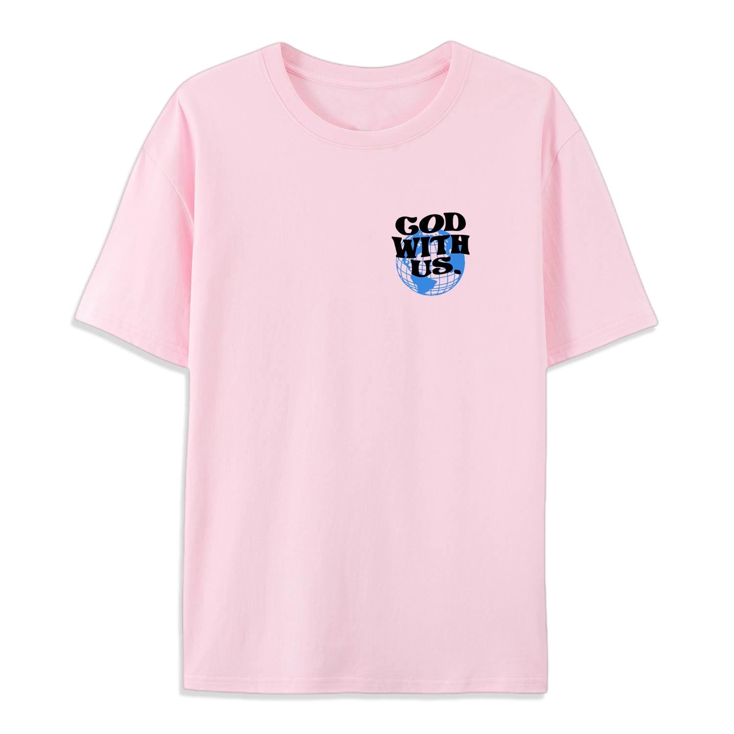 Christiandiscipleshop God With Us Cotton T-Shirt