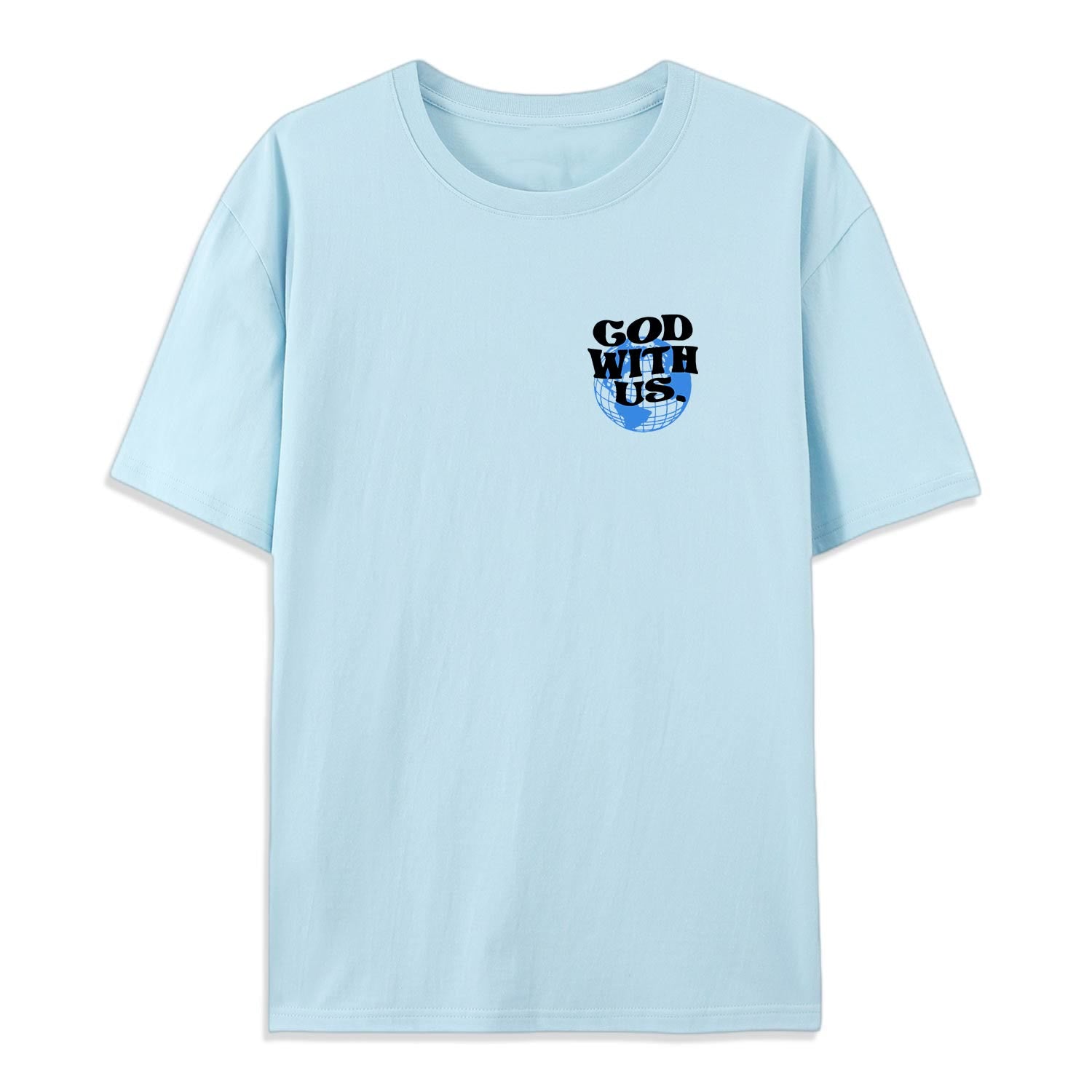 Christiandiscipleshop God With Us Cotton T-Shirt