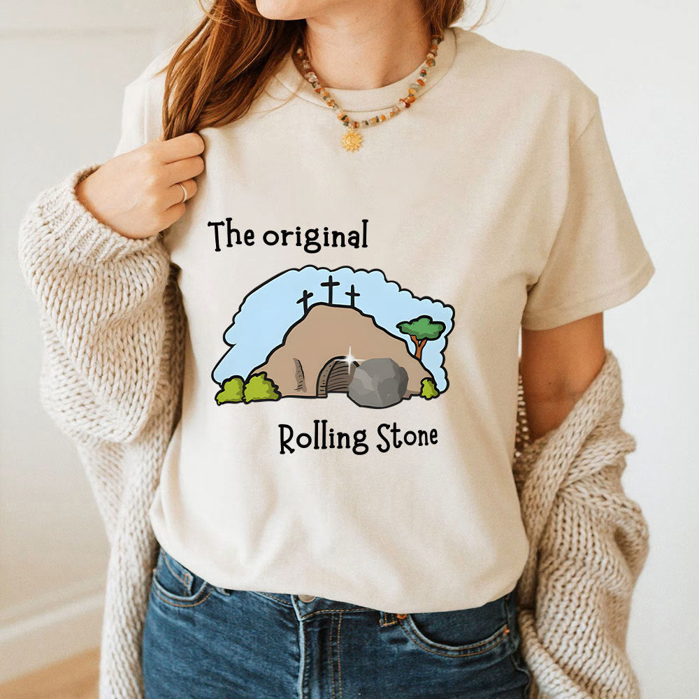 christiandiscipleshop The Original Rolling Stone Christian T-Shirt