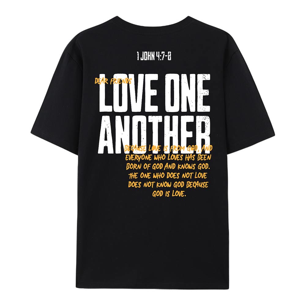 christiandiscipleshop Love One Another Cotton T-Shirt