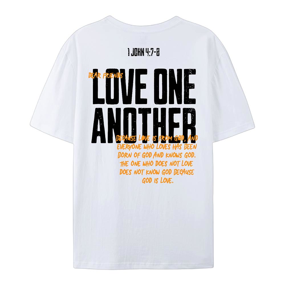 christiandiscipleshop Love One Another Cotton T-Shirt