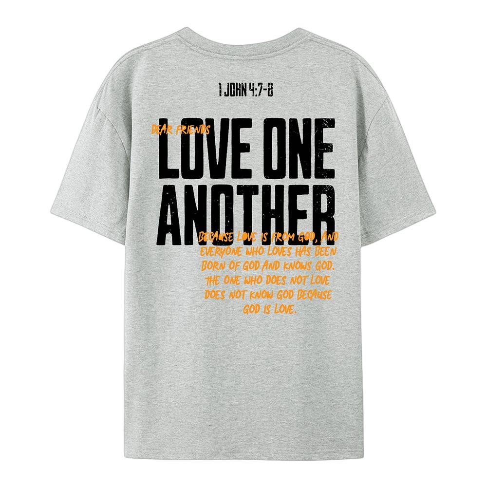 christiandiscipleshop Love One Another Cotton T-Shirt