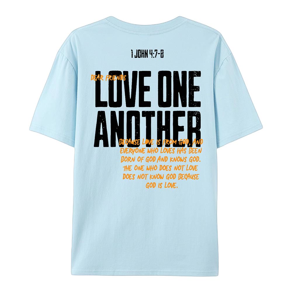 christiandiscipleshop Love One Another Cotton T-Shirt