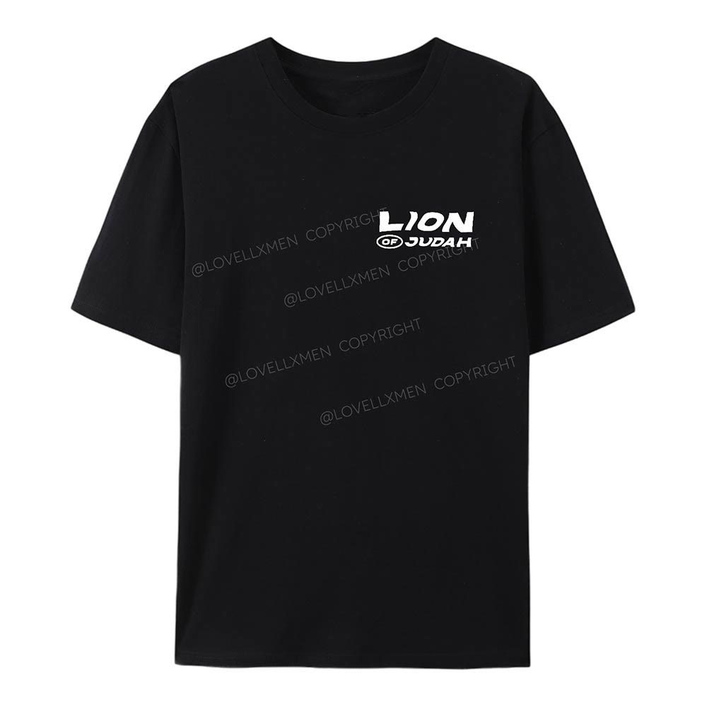 christiandiscipleshop Lion Of Judan Cotton T-Shirt