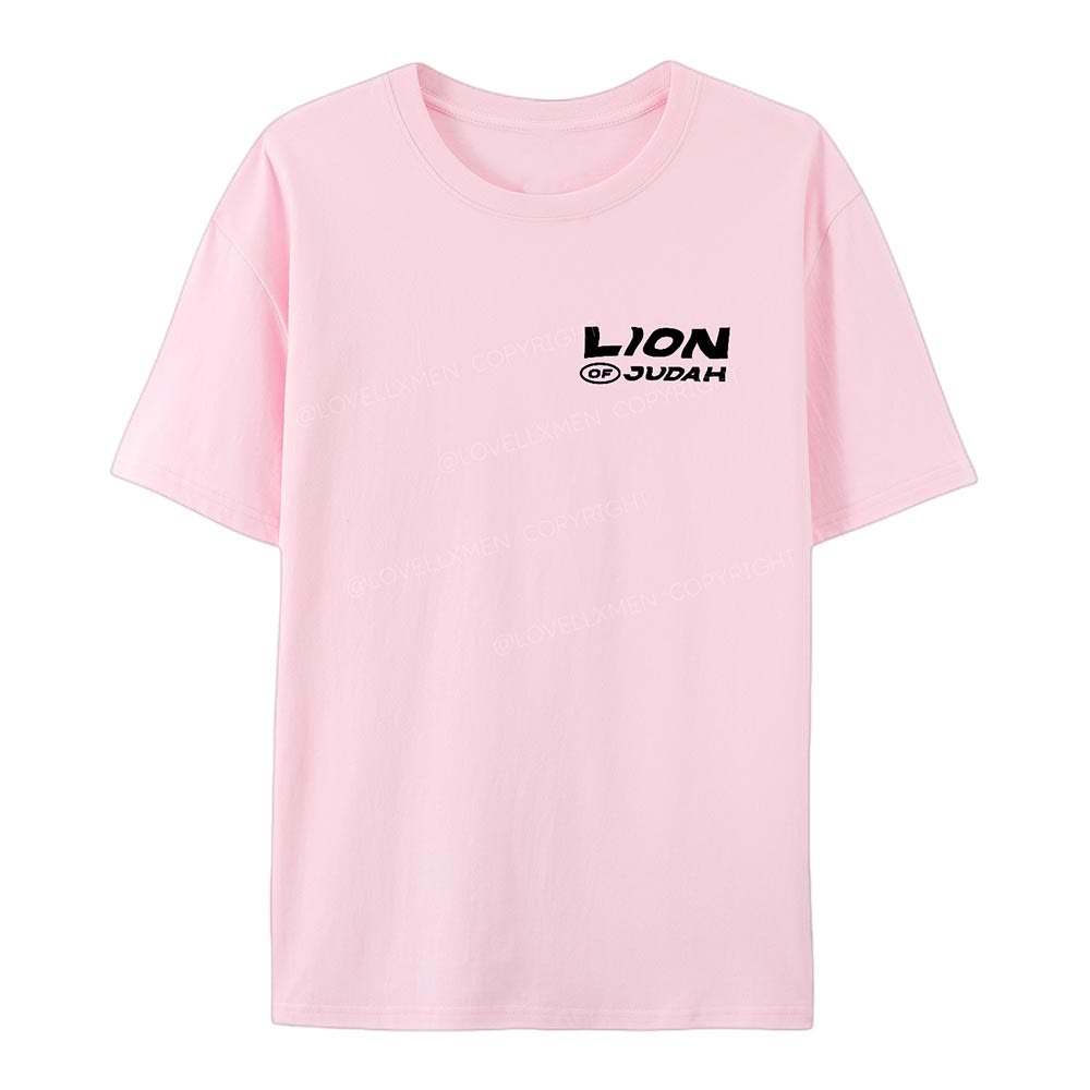 christiandiscipleshop Lion Of Judan Cotton T-Shirt