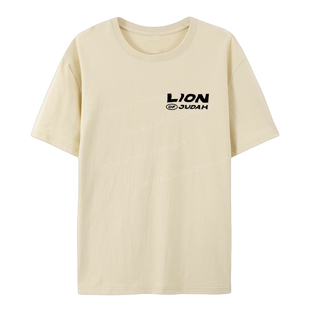christiandiscipleshop Lion Of Judan Cotton T-Shirt